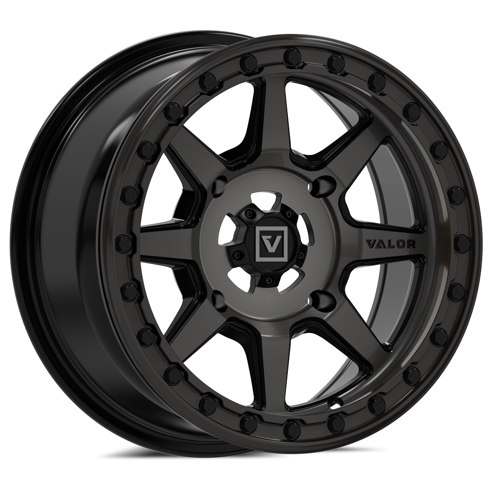 V13 Beadlock UTV Wheel Dark Tint Valor Offroad