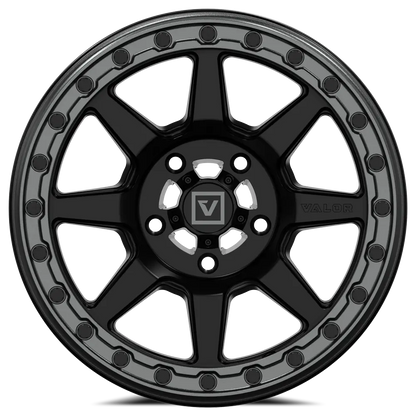 V13 Beadlock UTV Wheel Satin Black Valor Offroad