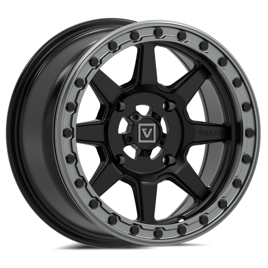 V13 Beadlock UTV Wheel Satin Black Valor Offroad
