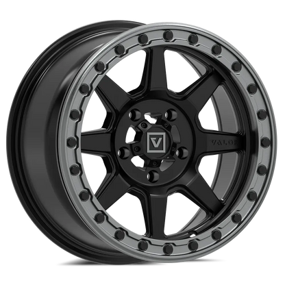 V13 Beadlock UTV Wheel Satin Black Valor Offroad