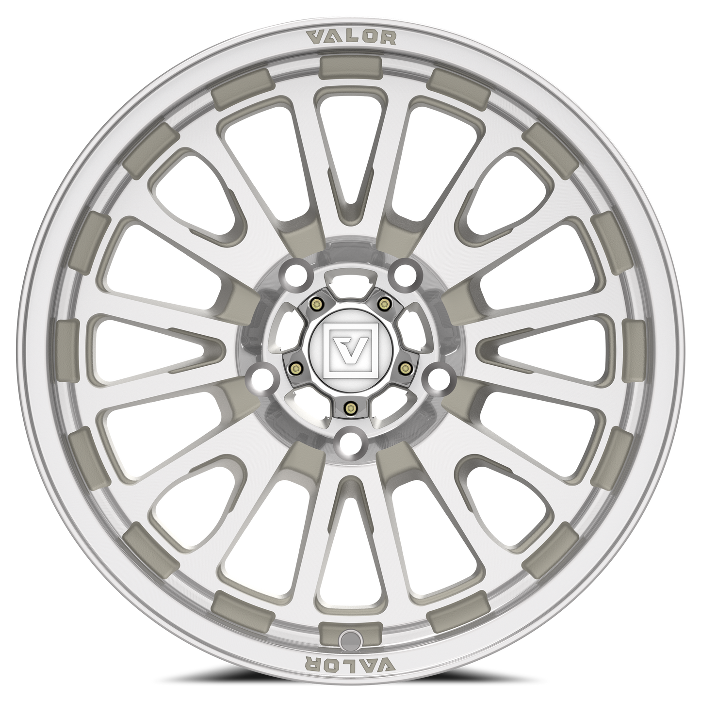 V14 UTV Wheel Raw Machined Valor Offroad