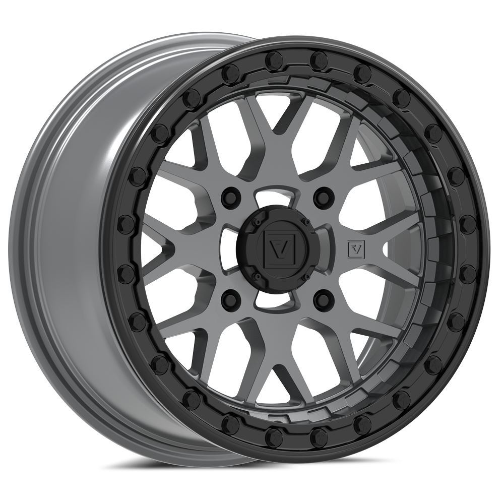 V07 Beadlock UTV Wheel Satin Graphite Valor Offroad