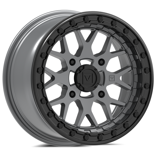V07 Beadlock UTV Wheel Satin Graphite Valor Offroad