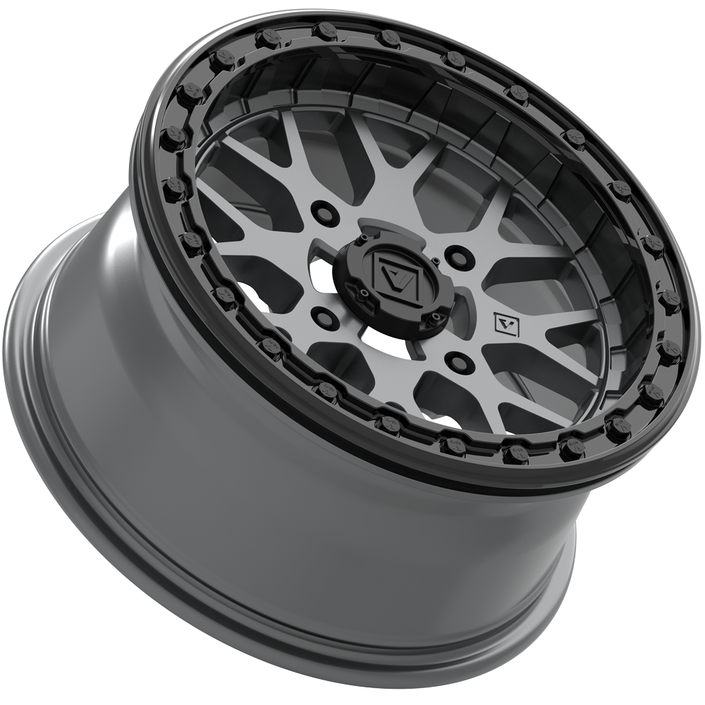 V07 Beadlock UTV Wheel Satin Graphite Valor Offroad