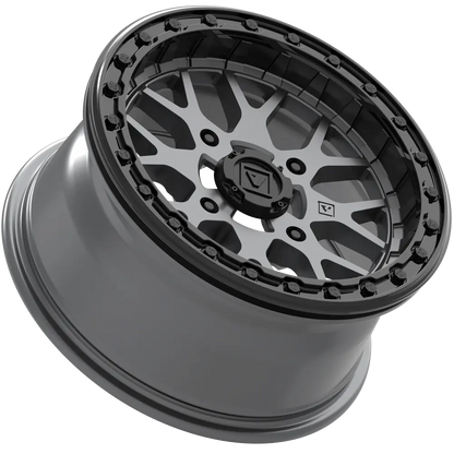 V07 Beadlock UTV Wheel Satin Graphite Valor Offroad