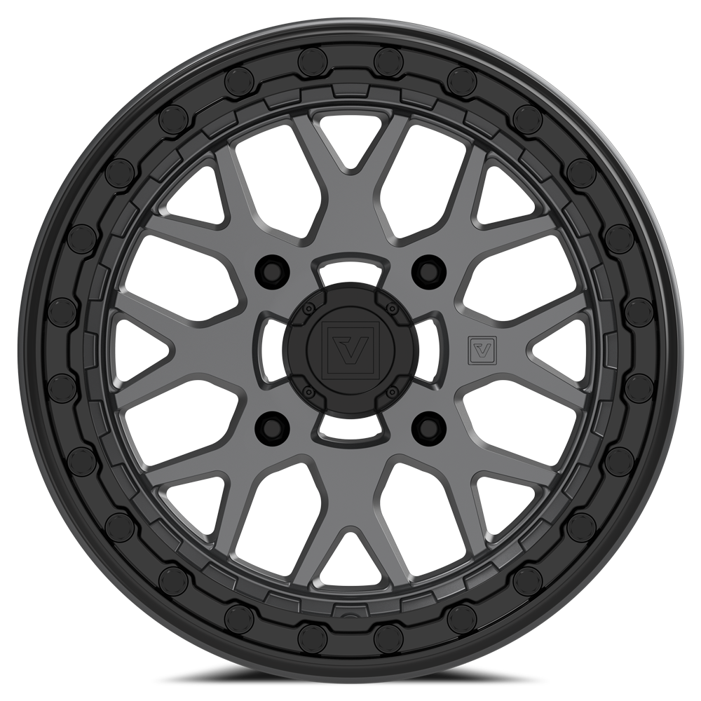 V07 Beadlock UTV Wheel Satin Graphite Valor Offroad