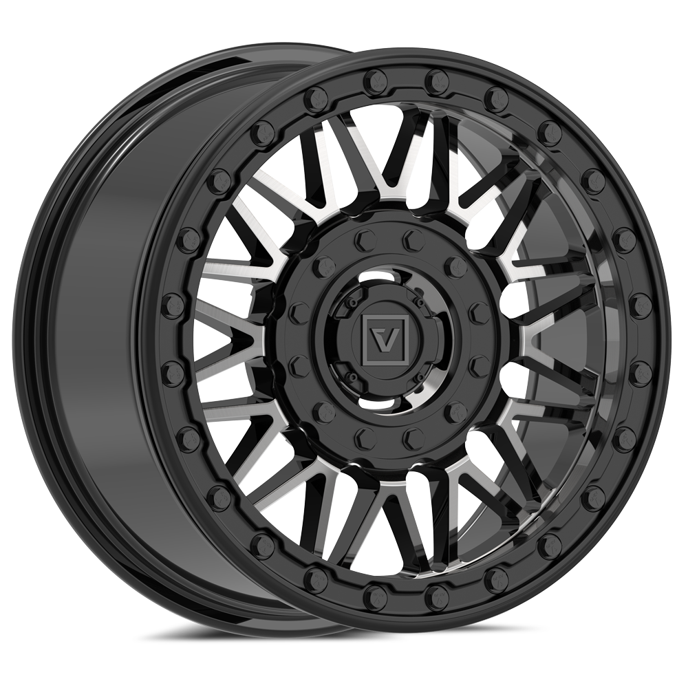V08 Beadlock UTV Wheel Dark Tint Valor Offroad