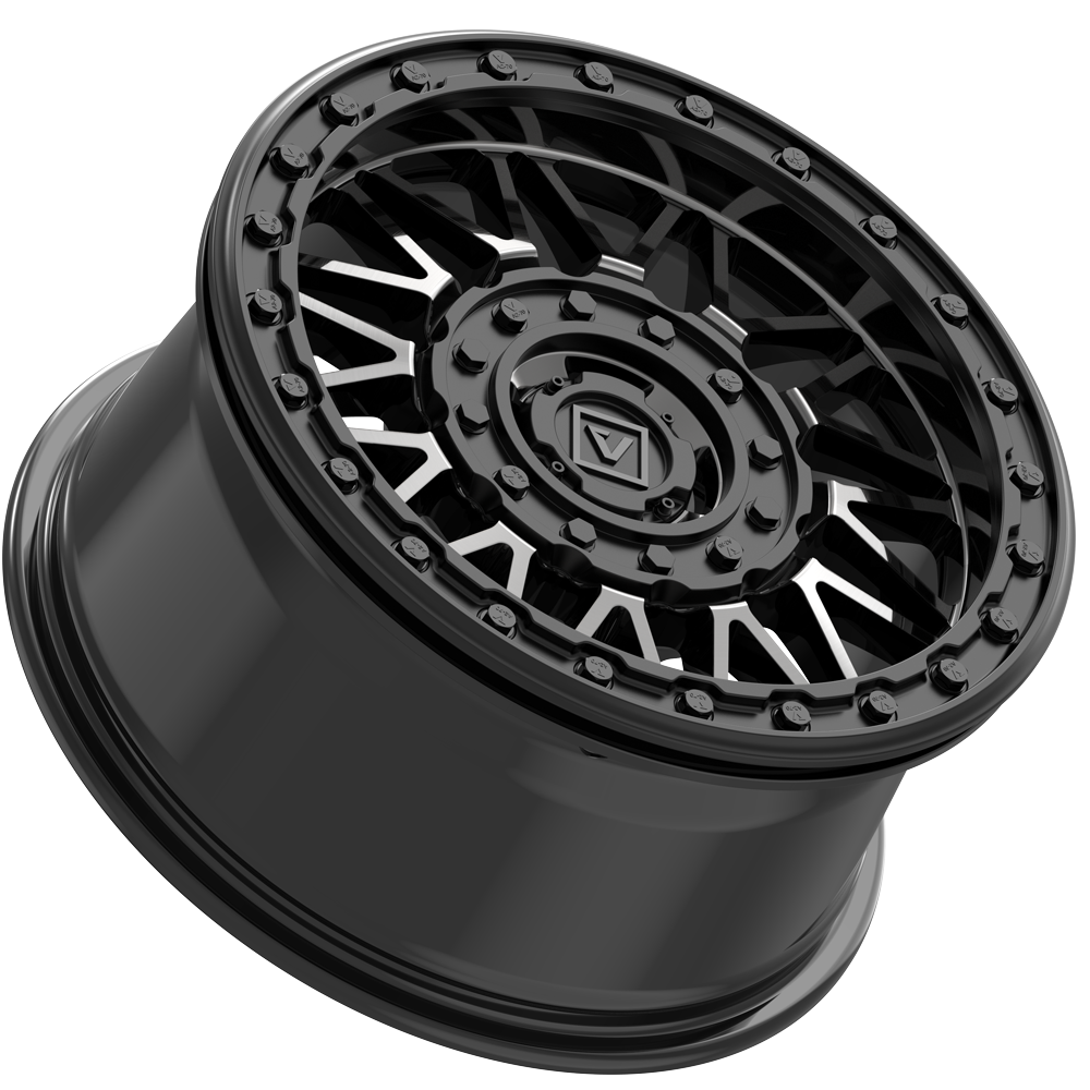 V08 Beadlock UTV Wheel Dark Tint Valor Offroad