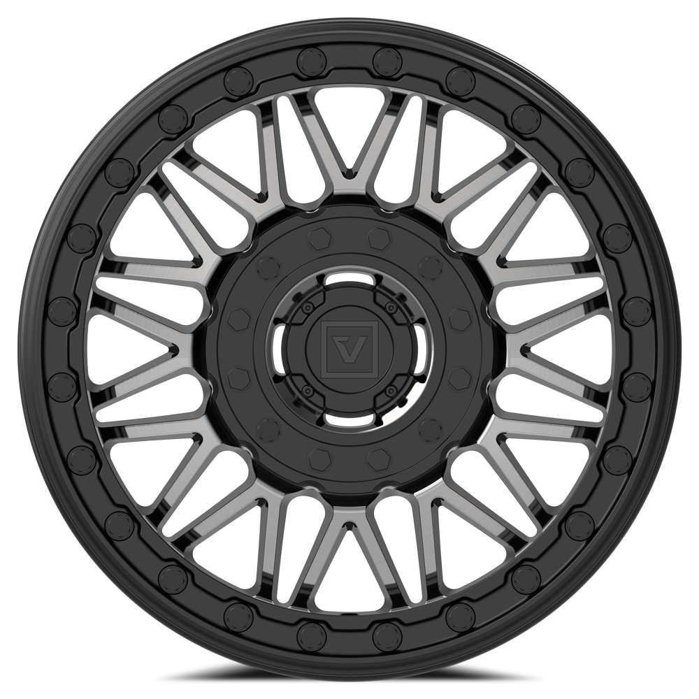 V08 Beadlock UTV Wheel Dark Tint Valor Offroad