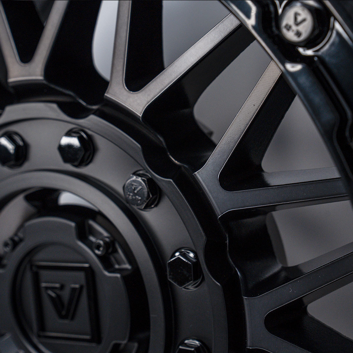V08 Beadlock UTV Wheel Dark Tint Valor Offroad