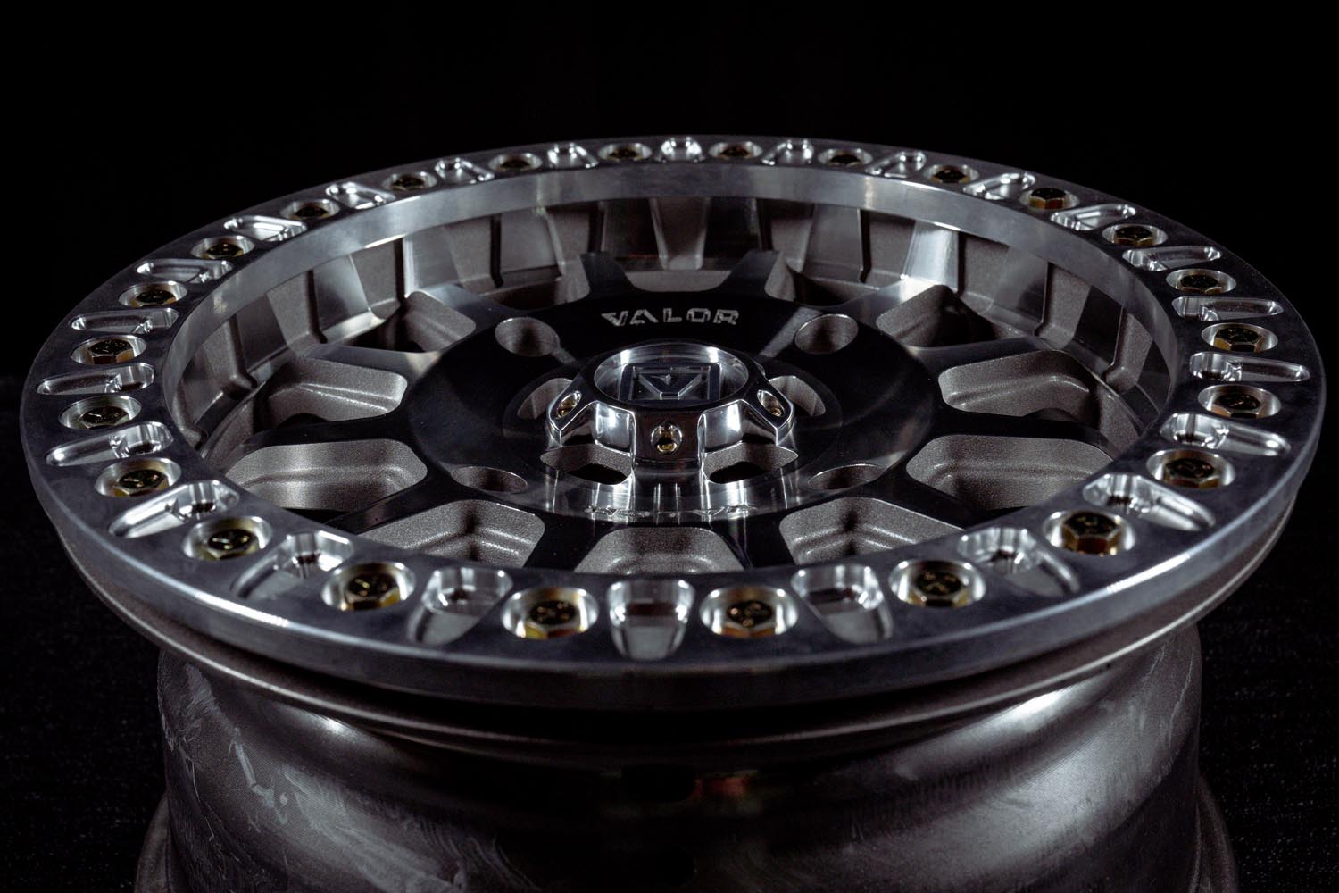 V09 Beadlock UTV Wheel Raw Machined Valor Offroad