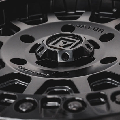 V09 Beadlock UTV Wheel Satin Black Valor Offroad