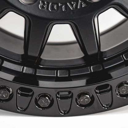 V09 Beadlock UTV Wheel Satin Black Valor Offroad
