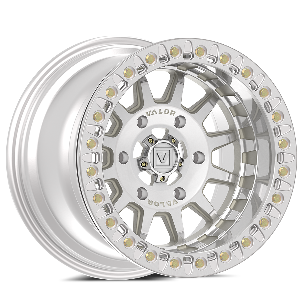V09 Beadlock UTV Wheel Raw Machined Valor Offroad