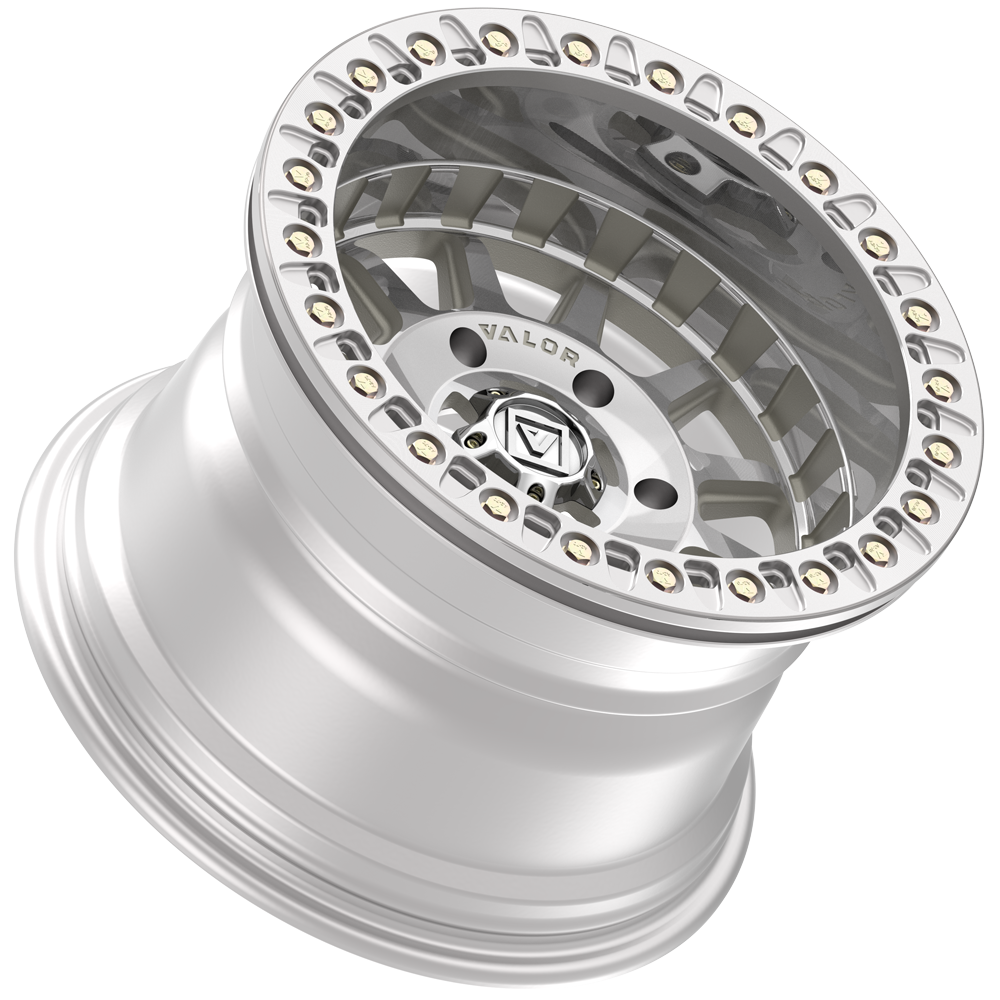 V09 Beadlock UTV Wheel Raw Machined Valor Offroad