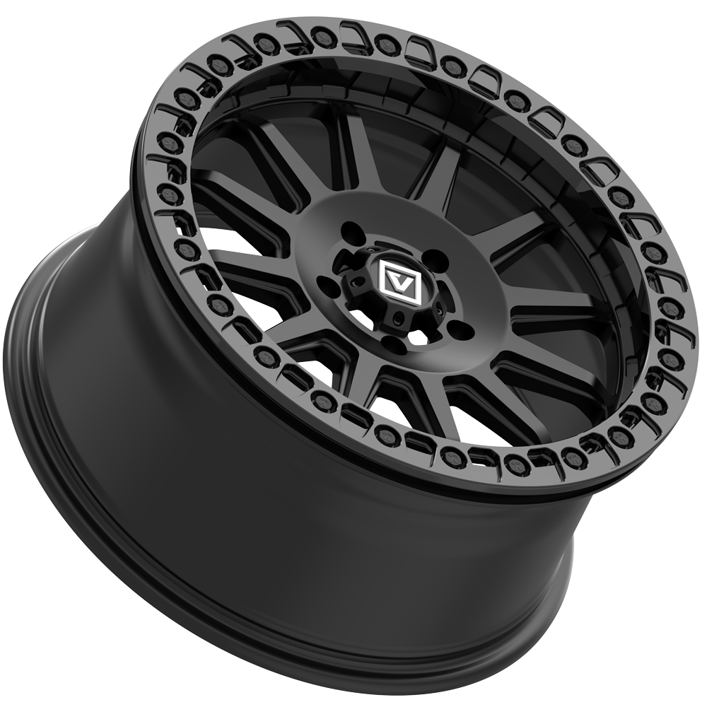 V09 Beadlock UTV Wheel Satin Black Valor Offroad