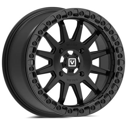 V09 Beadlock UTV Wheel Satin Black Valor Offroad