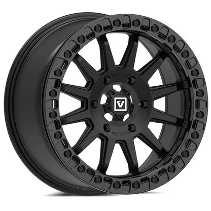 V09 Beadlock UTV Wheel Satin Black Valor Offroad