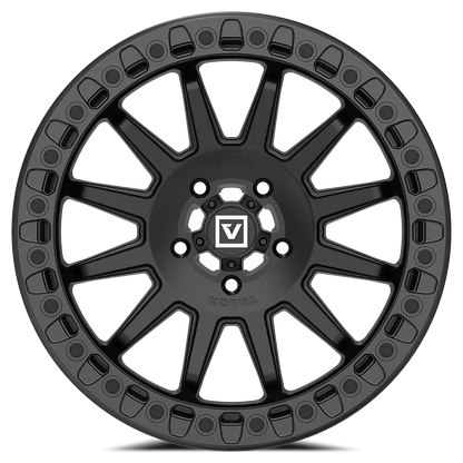 V09 Beadlock UTV Wheel Satin Black Valor Offroad