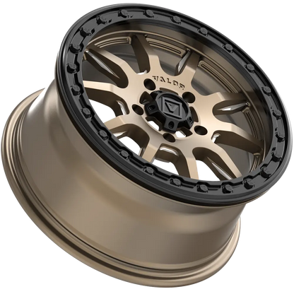 V15 Beadlock UTV Wheel Beadlock Satin Bronze Valor Offroad