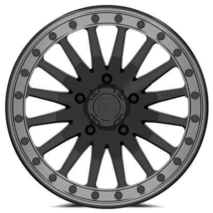 V06 Beadlock UTV Wheel Gloss Black Valor Offroad