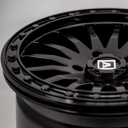 V06 Beadlock UTV Wheel Satin Black Valor Offroad