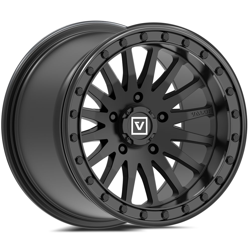 V06 Beadlock UTV Wheel Satin Black Valor Offroad
