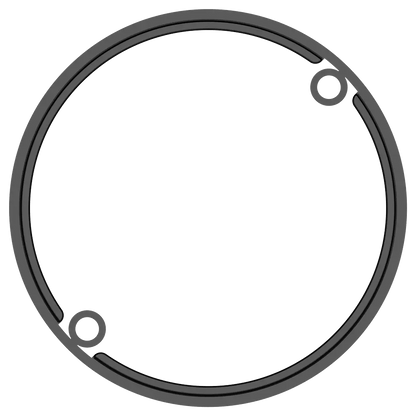 VCAP1 SATIN BLACK CAP RISER - ABS - Get it from Bo