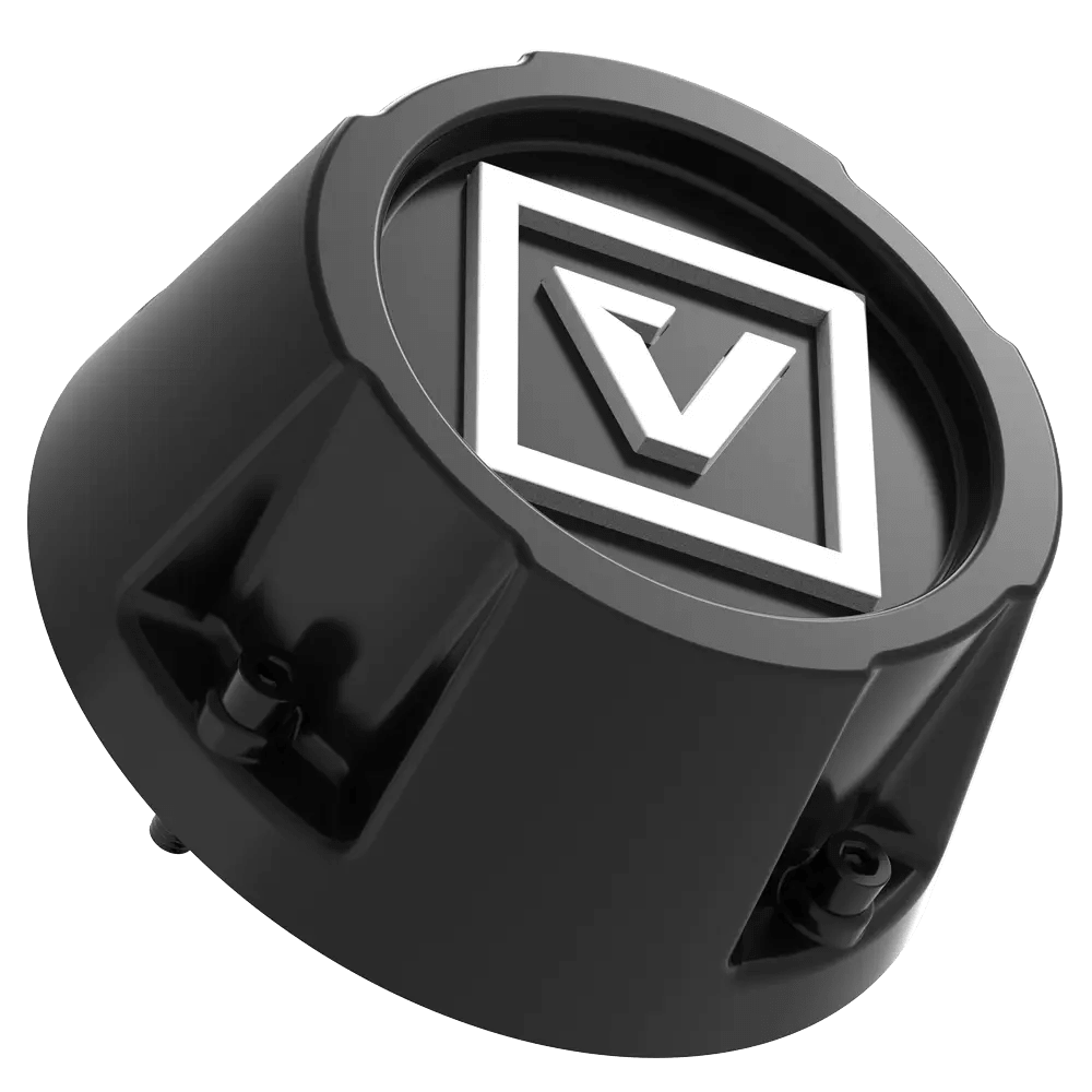 VCAP1 TALL CAP WHITE LOGO 35MM SATIN BLACK - Get it from Bo