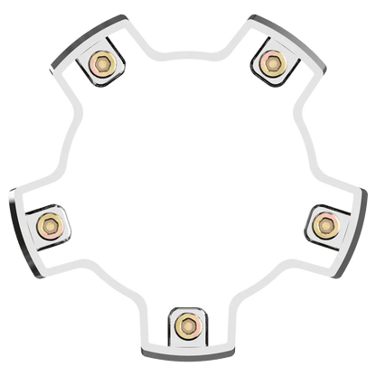 VCAP2 CAP RISER CHROME - ABS - Get it from Bo