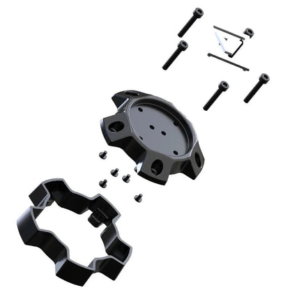 VCAP2 CAP RISER SATIN BLACK - ABS - Get it from Bo