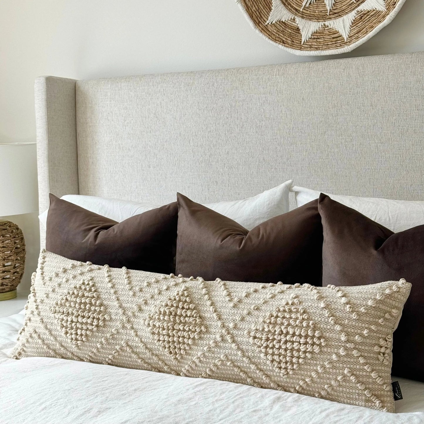 Verona Oversized Lumbar Pillow Cover - 12x36” - Get it from Bo