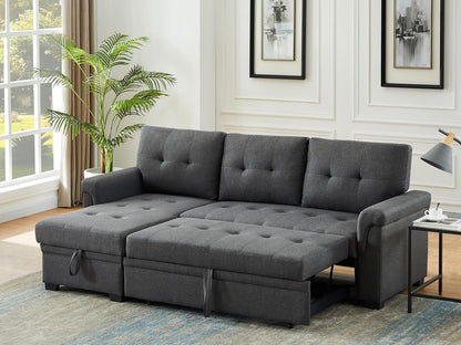 Versatile Sleeper Couch with Storage for Small Spaces ShipItFurniture