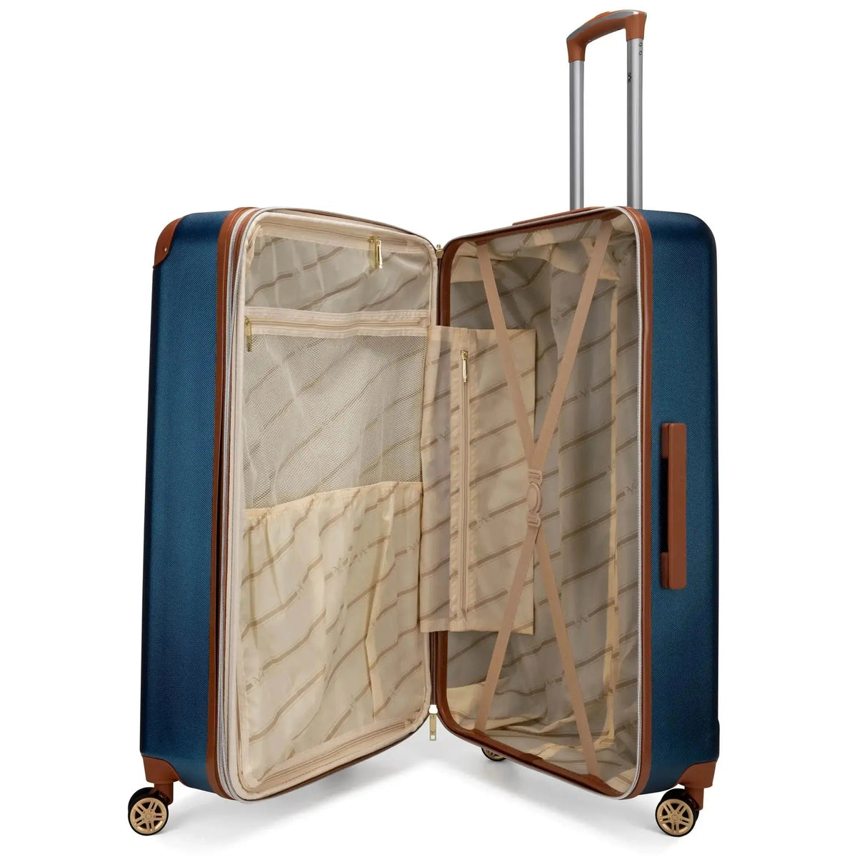 Vintage 3 Piece Expandable Retro Luggage Set - Get it from Bo