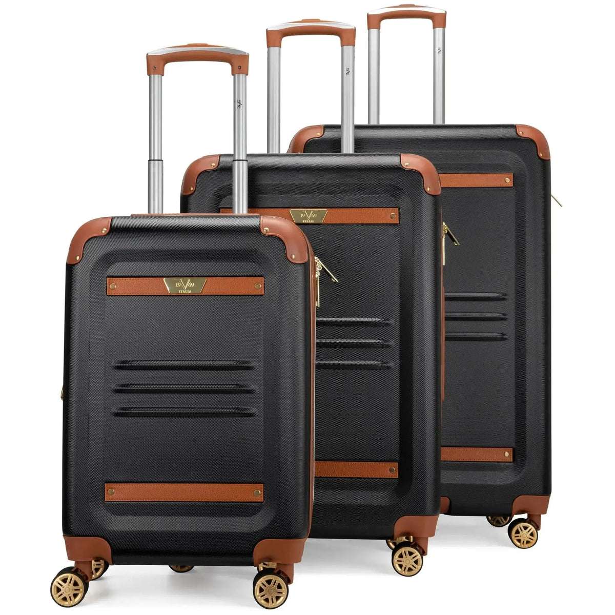 Vintage 3 Piece Expandable Retro Luggage Set - Get it from Bo