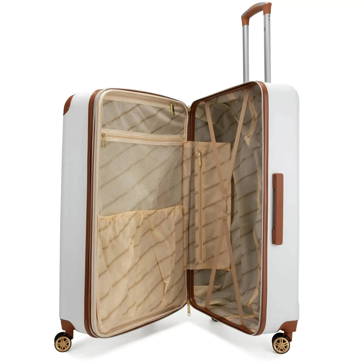 Vintage 3 Piece Expandable Retro Luggage Set - Get it from Bo