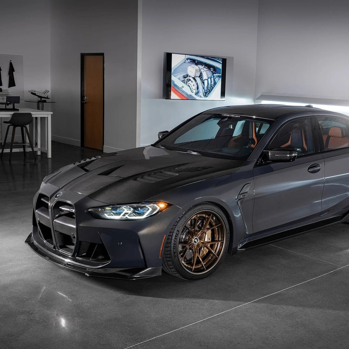 Vorsteiner - GTS-V BMW G8X M3 | M4 Carbon Fiber Aero Bonnet - Get it from Bo