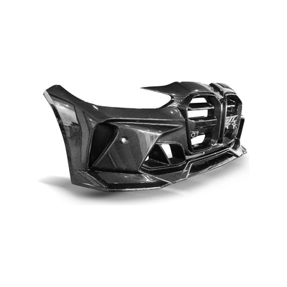 Vorsteiner - GTS-V BMW G8X M3 | M4 One-Piece Carbon Fiber Aero Front Bumper - Get it from Bo
