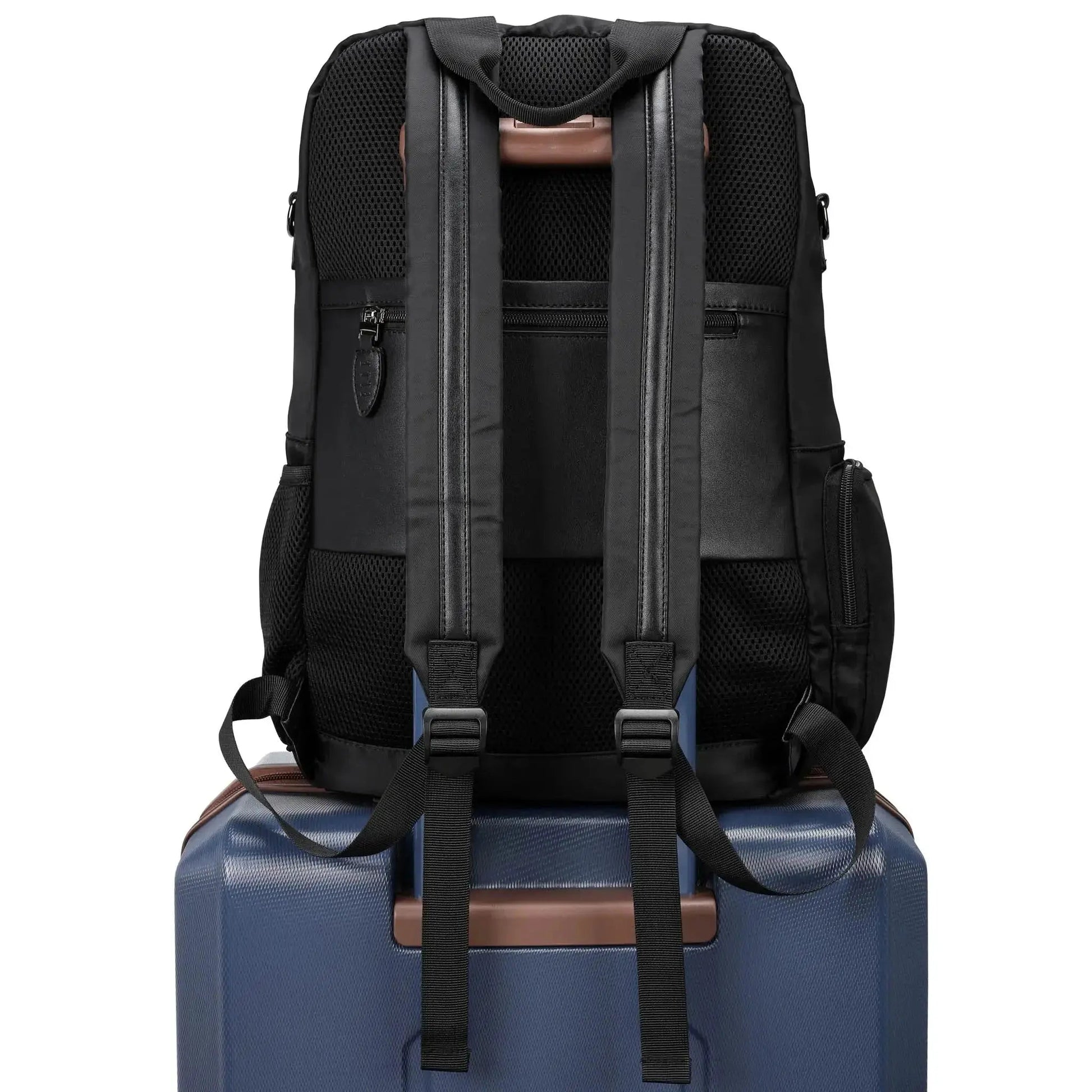 Voyage 20L Twill and Vegan Leather Backpack - Get it from Bo