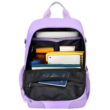Voyage 20L Twill and Vegan Leather Backpack - Get it from Bo