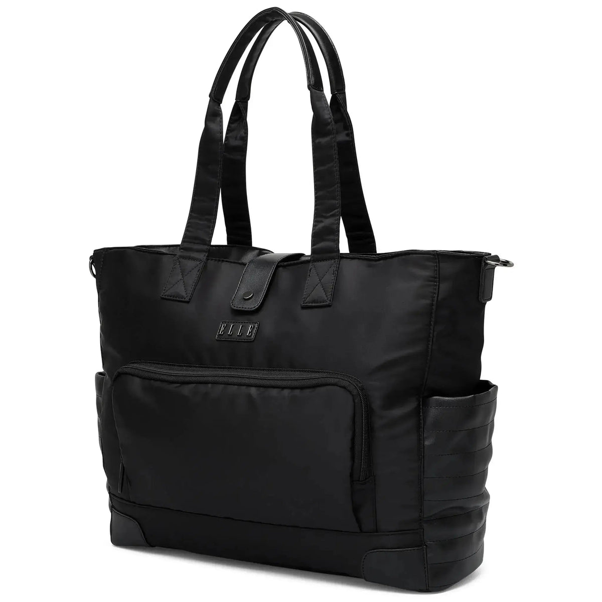 Voyage 25L Twill and Vegan Leather Weekender Tote Bag - Get it from Bo