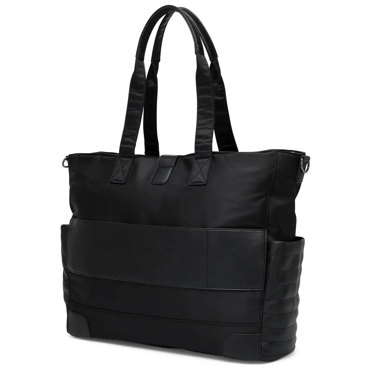 Voyage 25L Twill and Vegan Leather Weekender Tote Bag - Get it from Bo