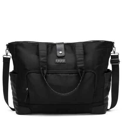 Voyage 25L Twill and Vegan Leather Weekender Tote Bag - Get it from Bo