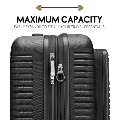 Voyage Escape Expandable 3 Piece Luggage Set - Get it from Bo