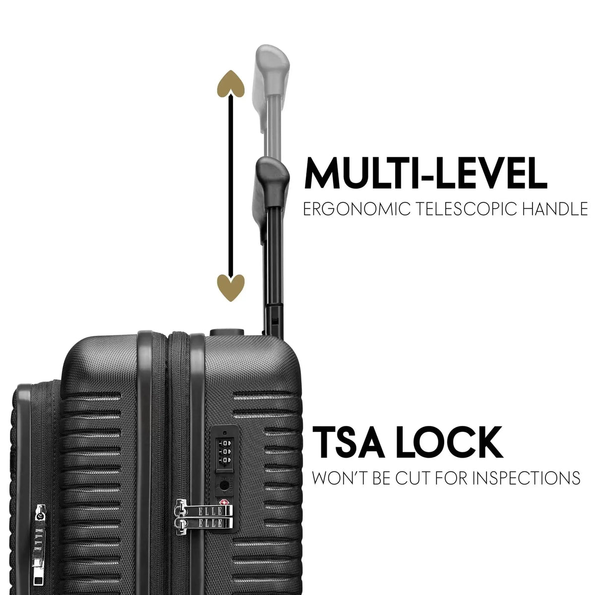 Voyage Escape Expandable 3 Piece Luggage Set - Get it from Bo