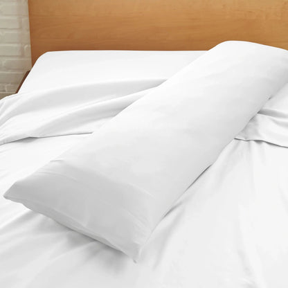 Cooling Bamboo Body Pillowcases – Breathable, Hypoallergenic & Silky-Soft Comfort Bamboo is Better