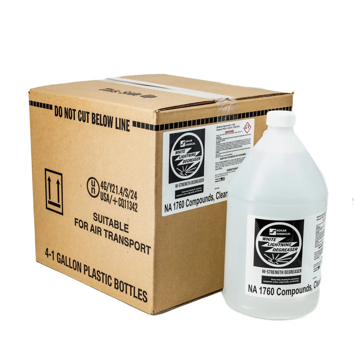 White Lightning Industrial Degreaser - Get it from Bo