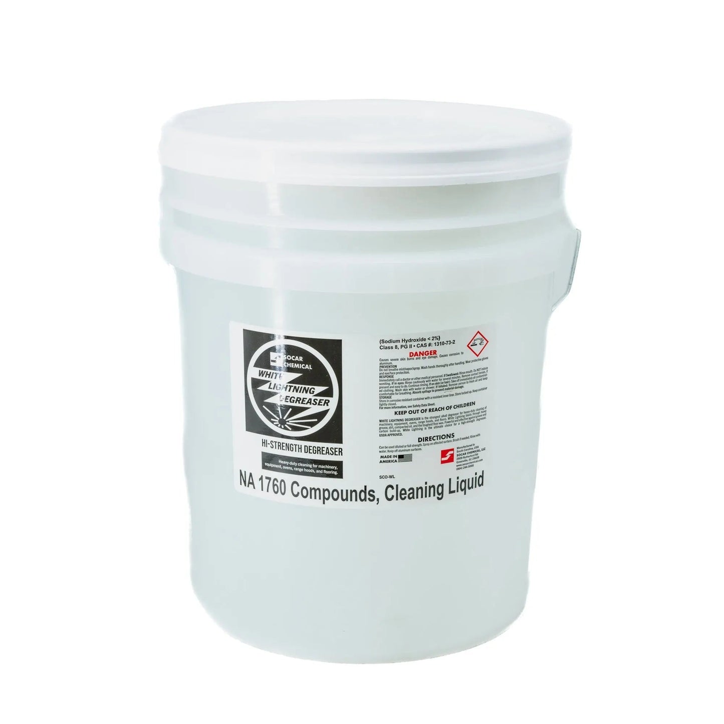 White Lightning Industrial Degreaser - Get it from Bo
