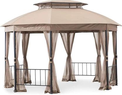 Wilson & Fisher Jefferies Gazebo Replacement Canopy - Get it from Bo