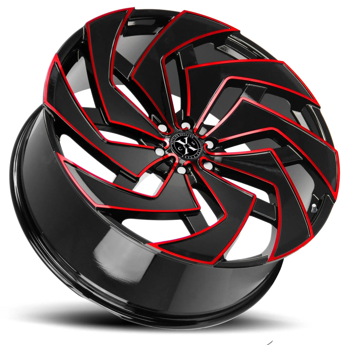 X04 Gloss Black Candy Red Milled - Get it from Bo